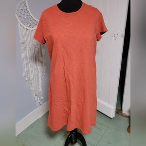 Universal Threads orange cotton dress